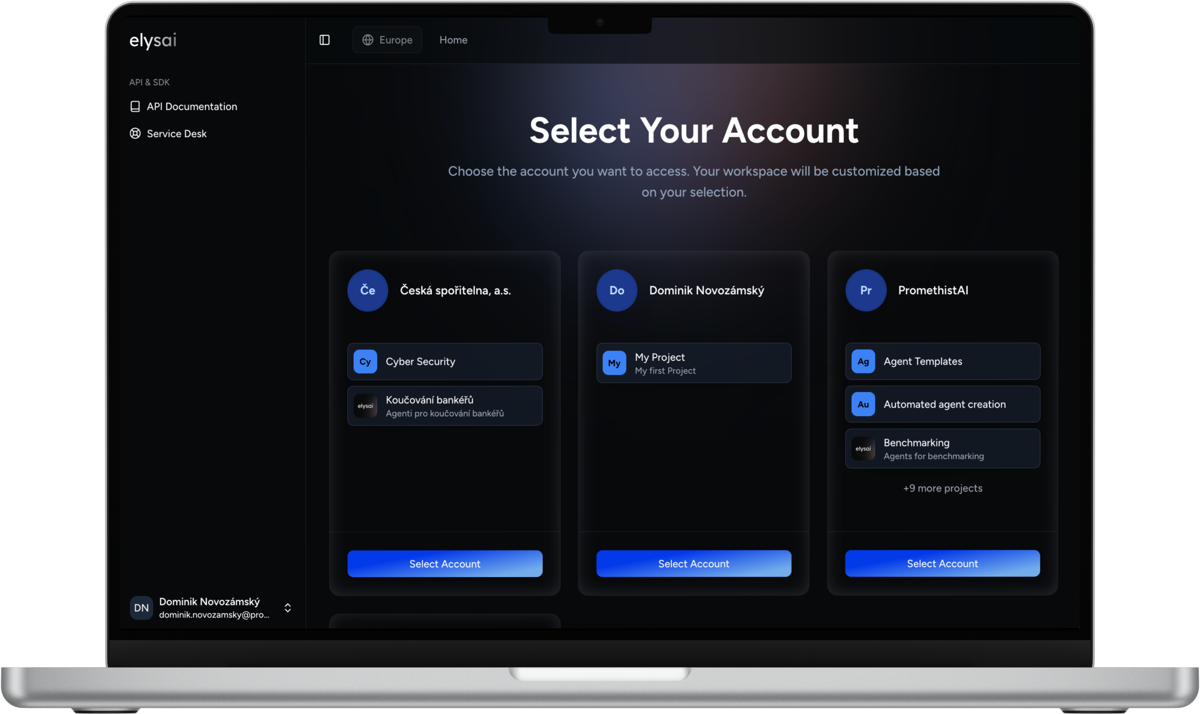 Account Switcher