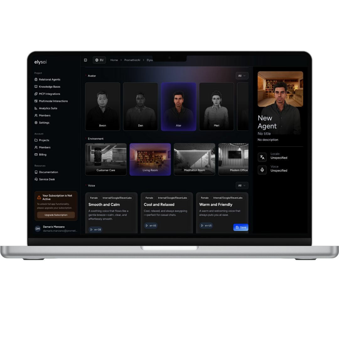 Relational Agent Configuration